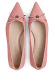 Velours-Ballerina - Schleife