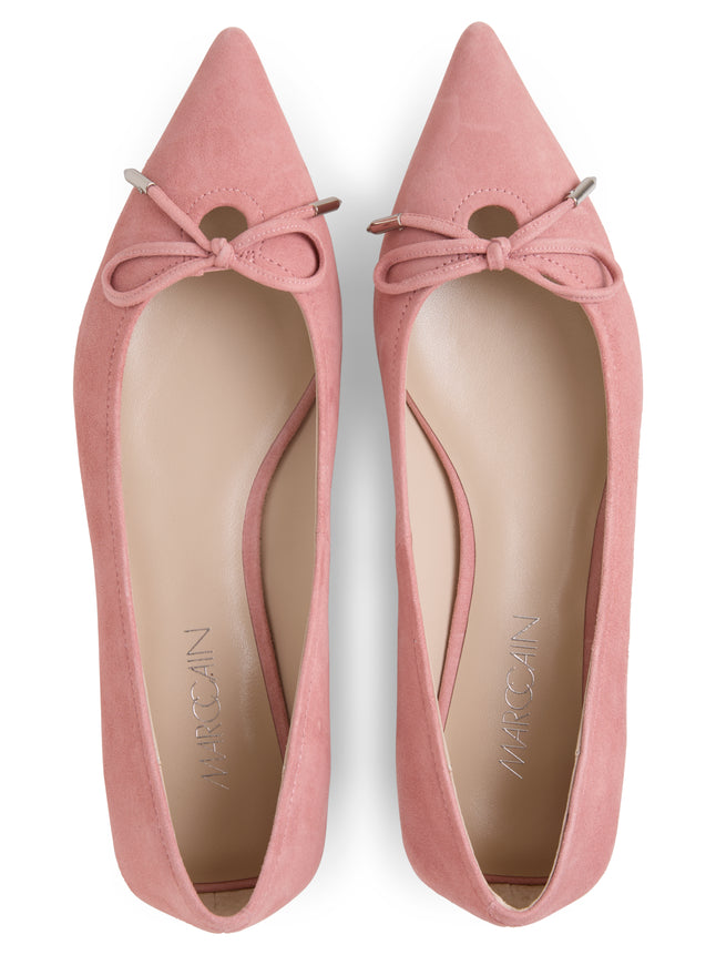 Velours-Ballerina - Schleife