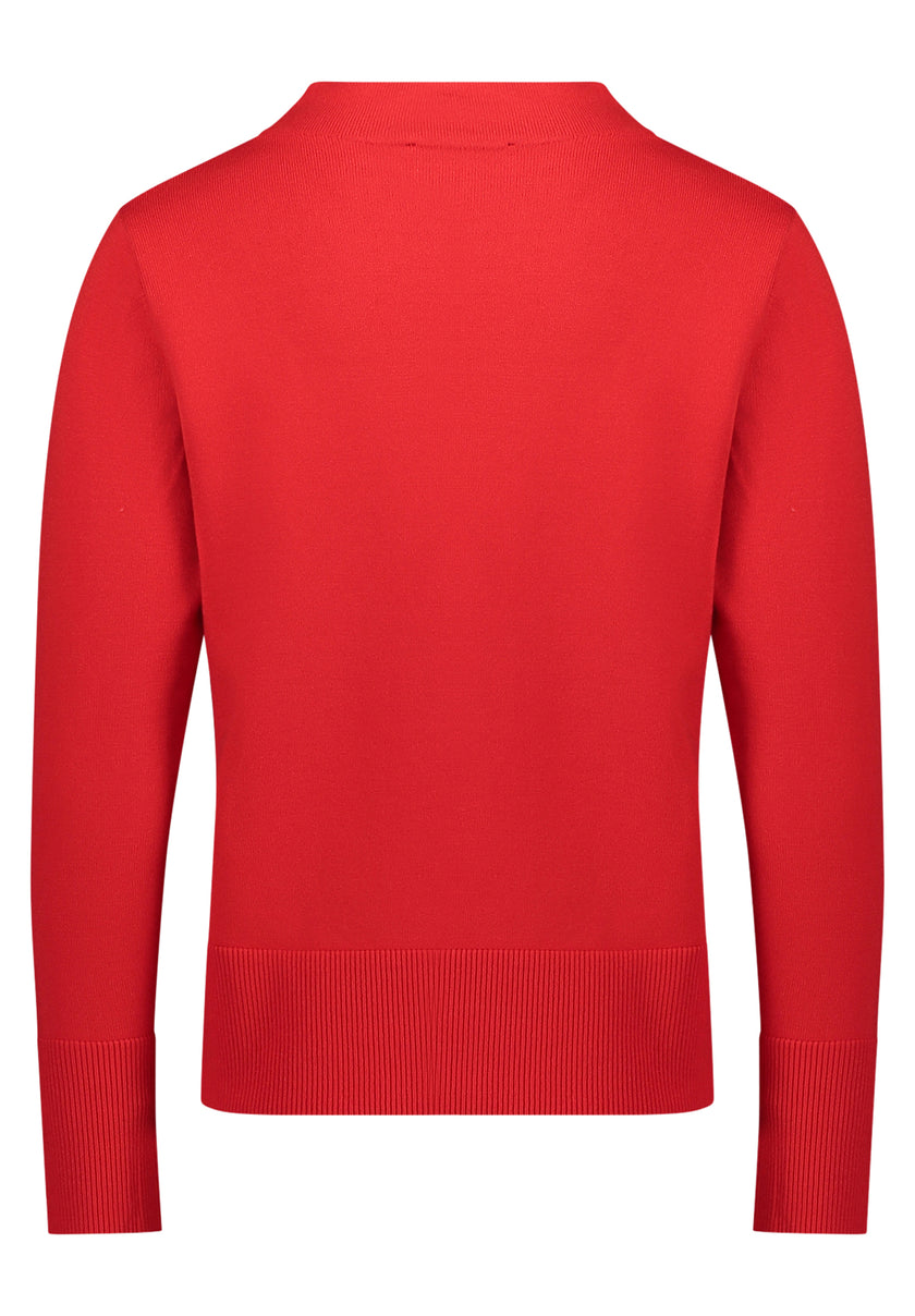 Strickpullover - Stehkragen