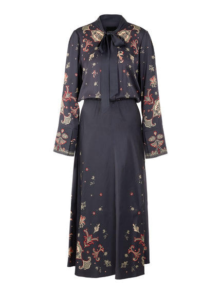 Viskosekleid - Paisleyprint