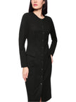 Kleid - Knopfleiste