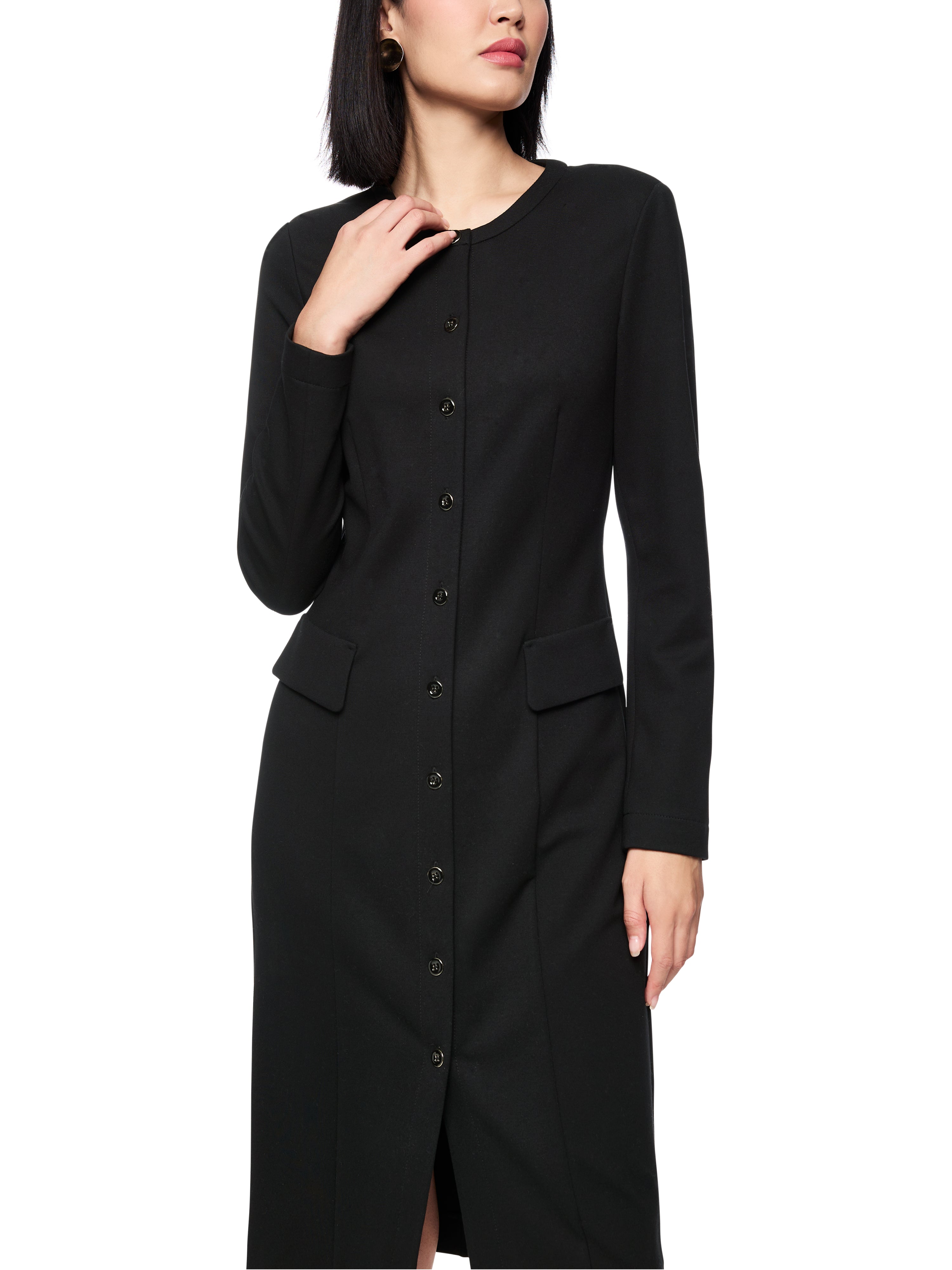 Kleid - Knopfleiste