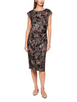 Cocktailkleid - Blumenprint