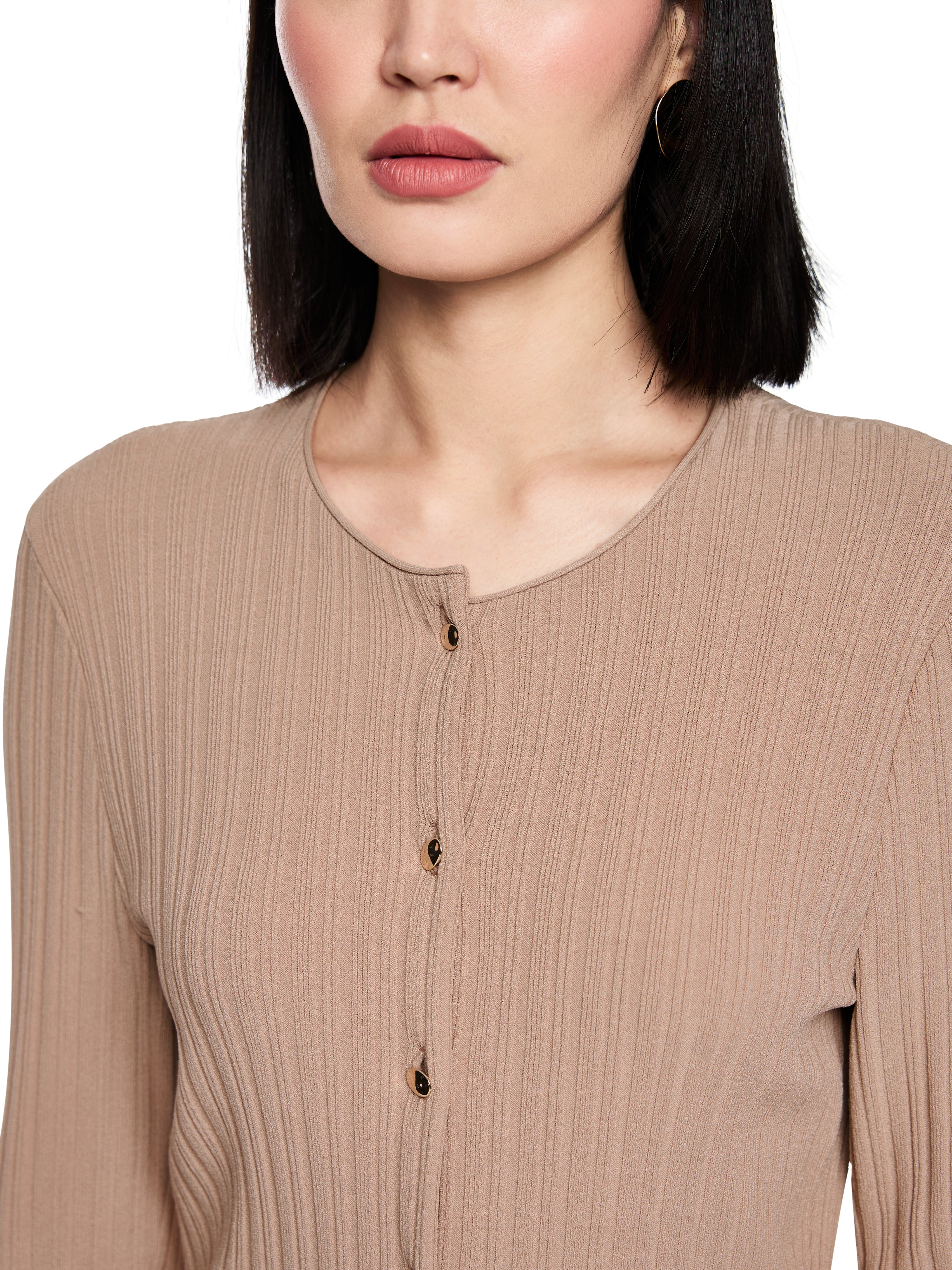 Cardigan - Rippstrick