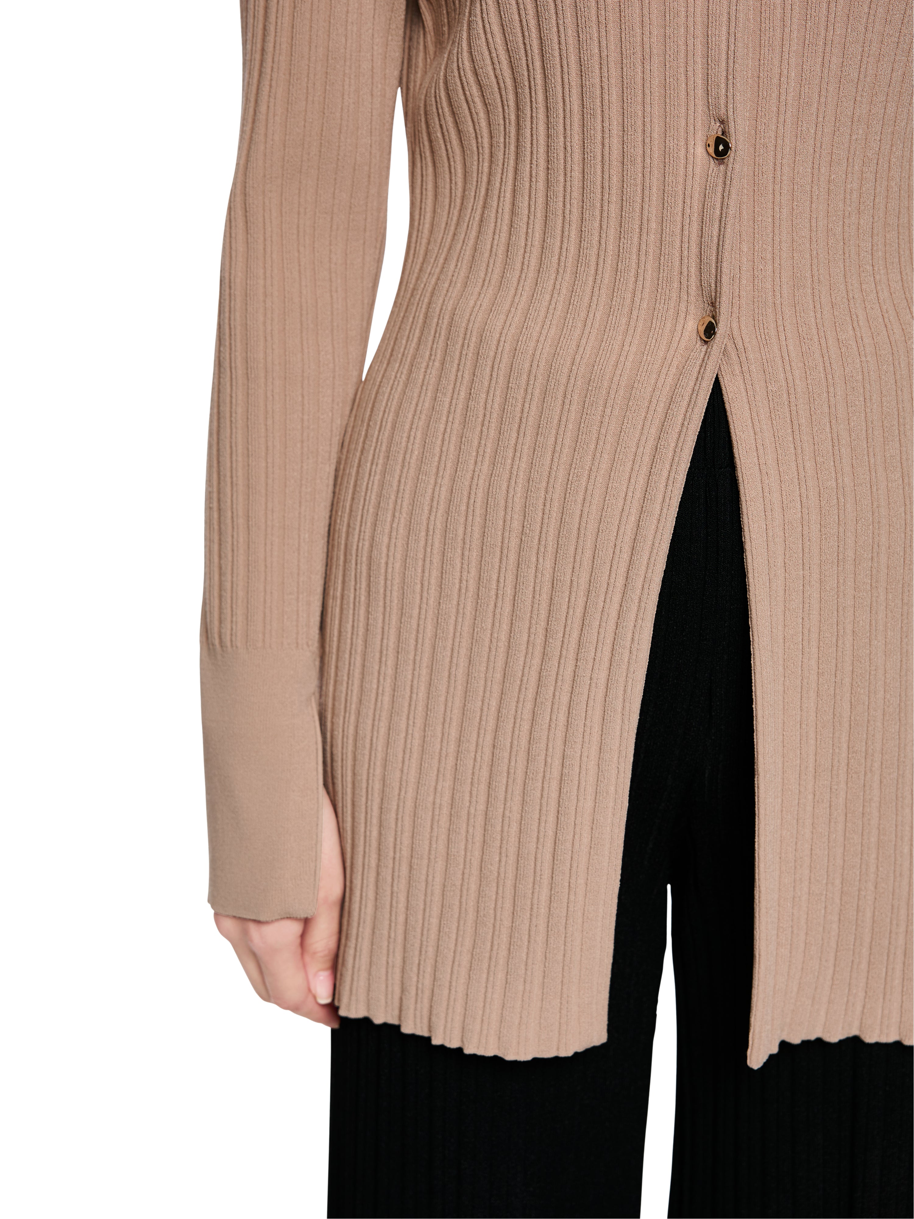 Cardigan - Rippstrick