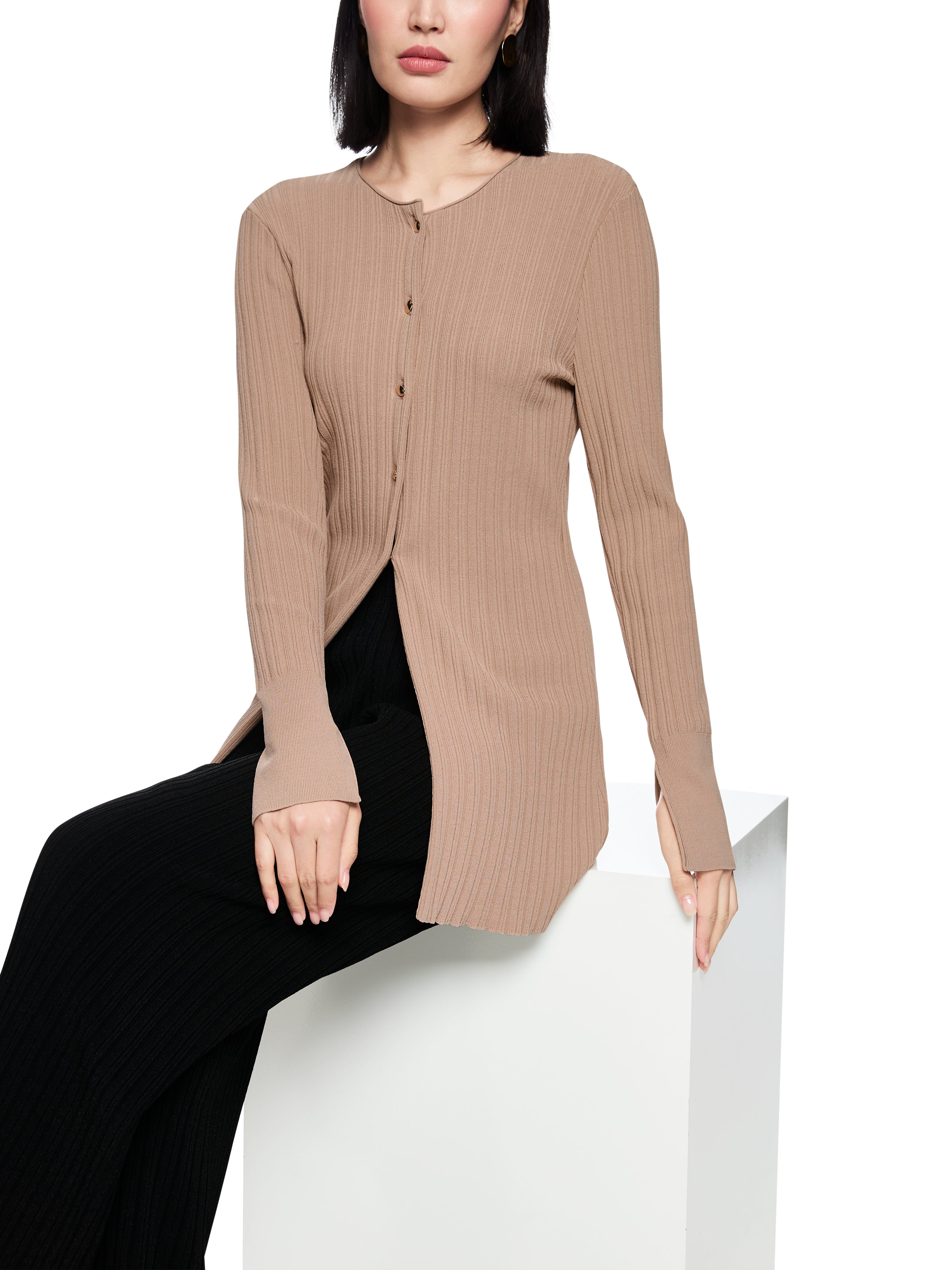 Cardigan - Rippstrick