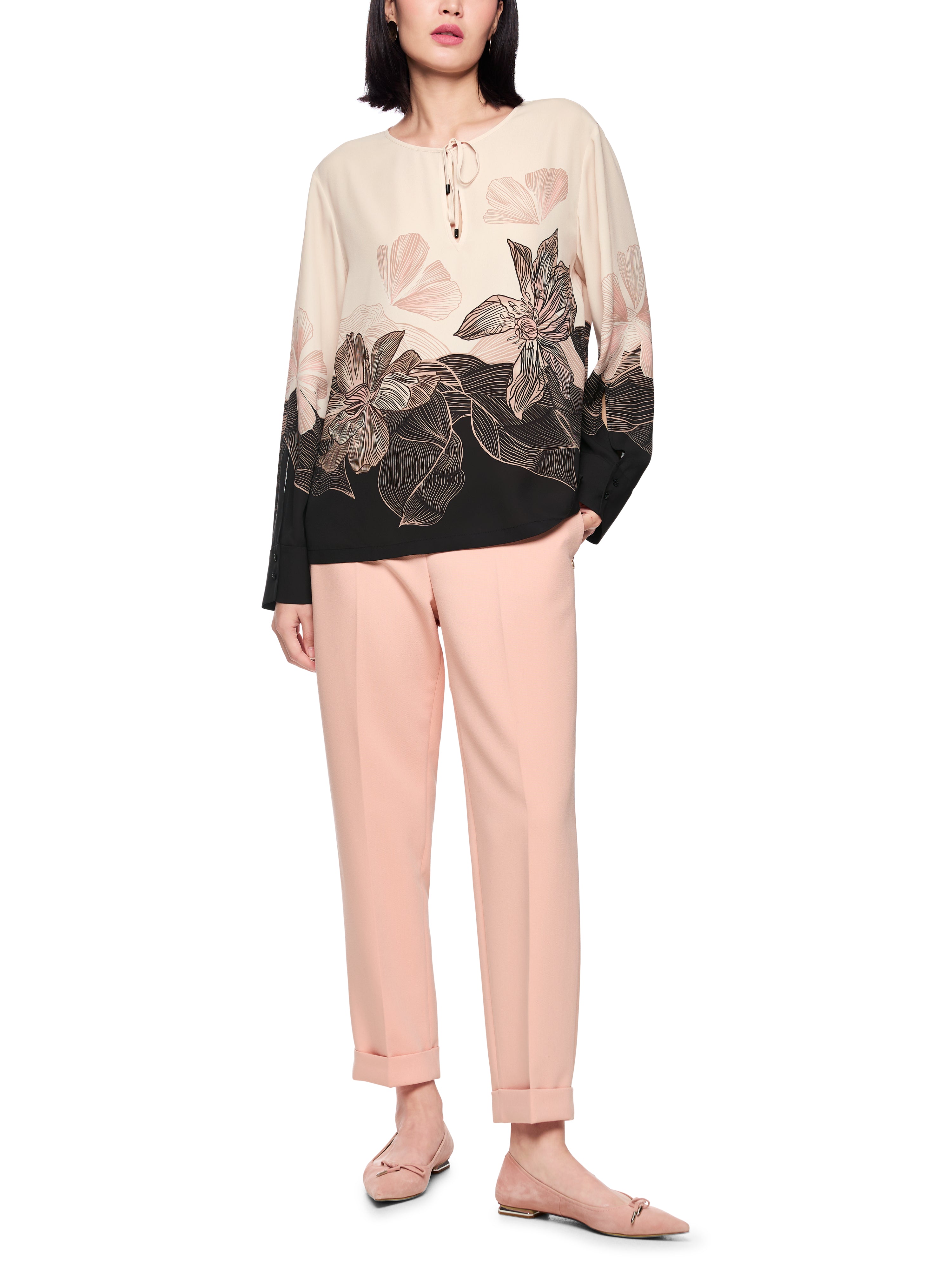 Bluse - Blumenprint