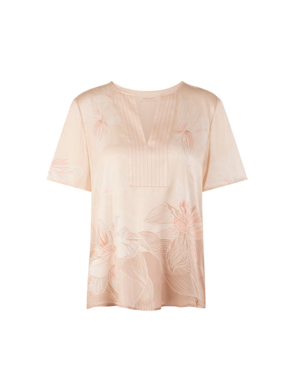 Blusenshirt - Seide