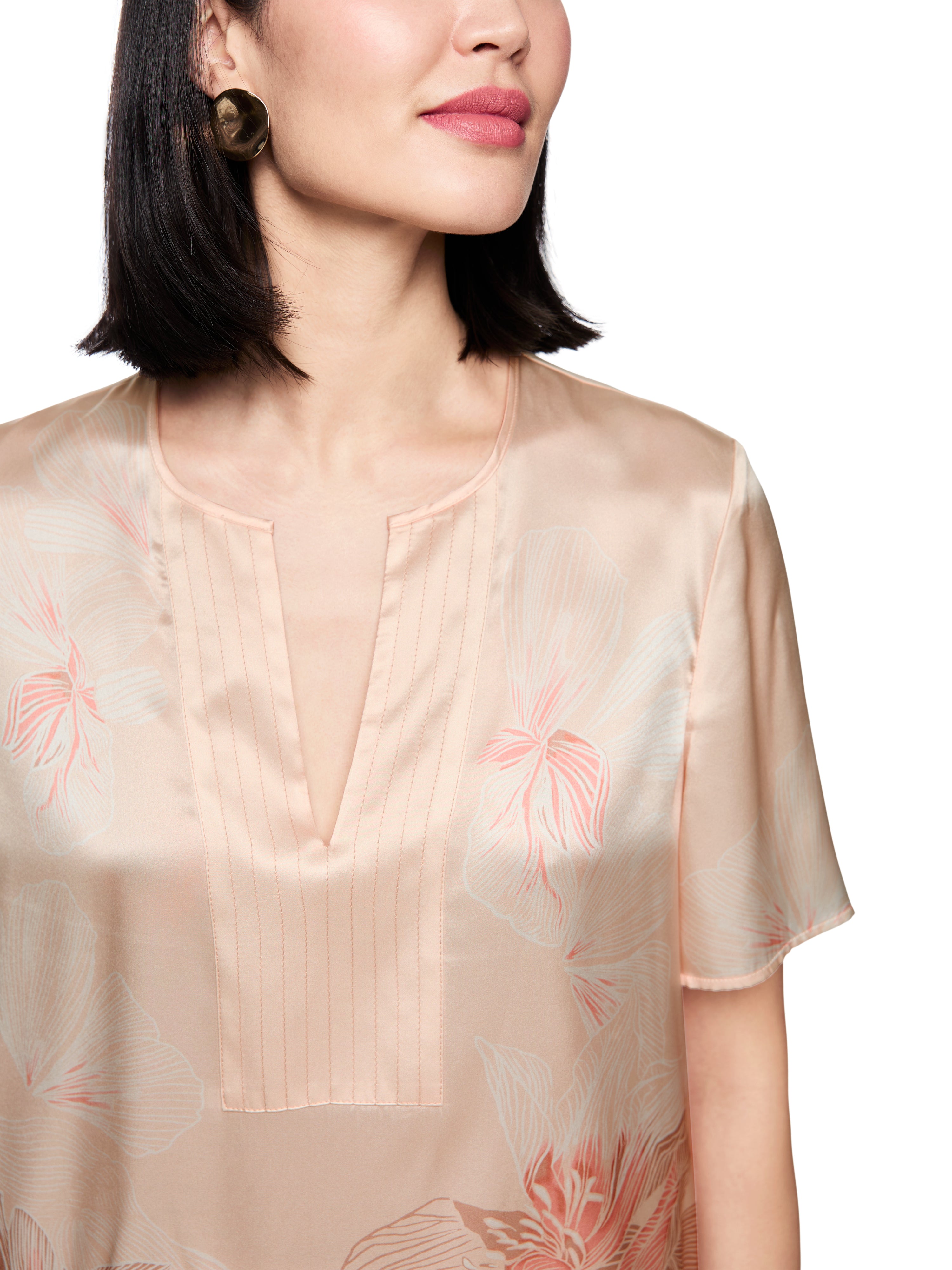 Blusenshirt - Seide