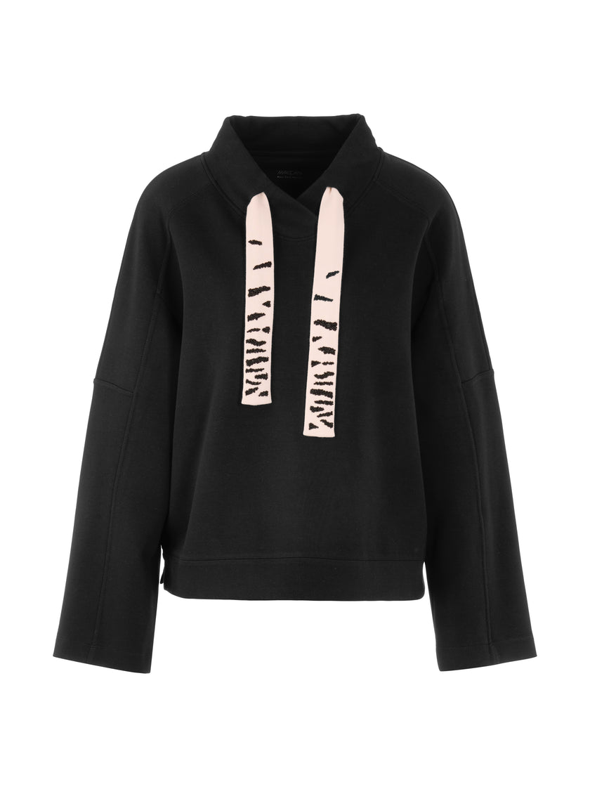 Sweatshirt - Perlenapplikation