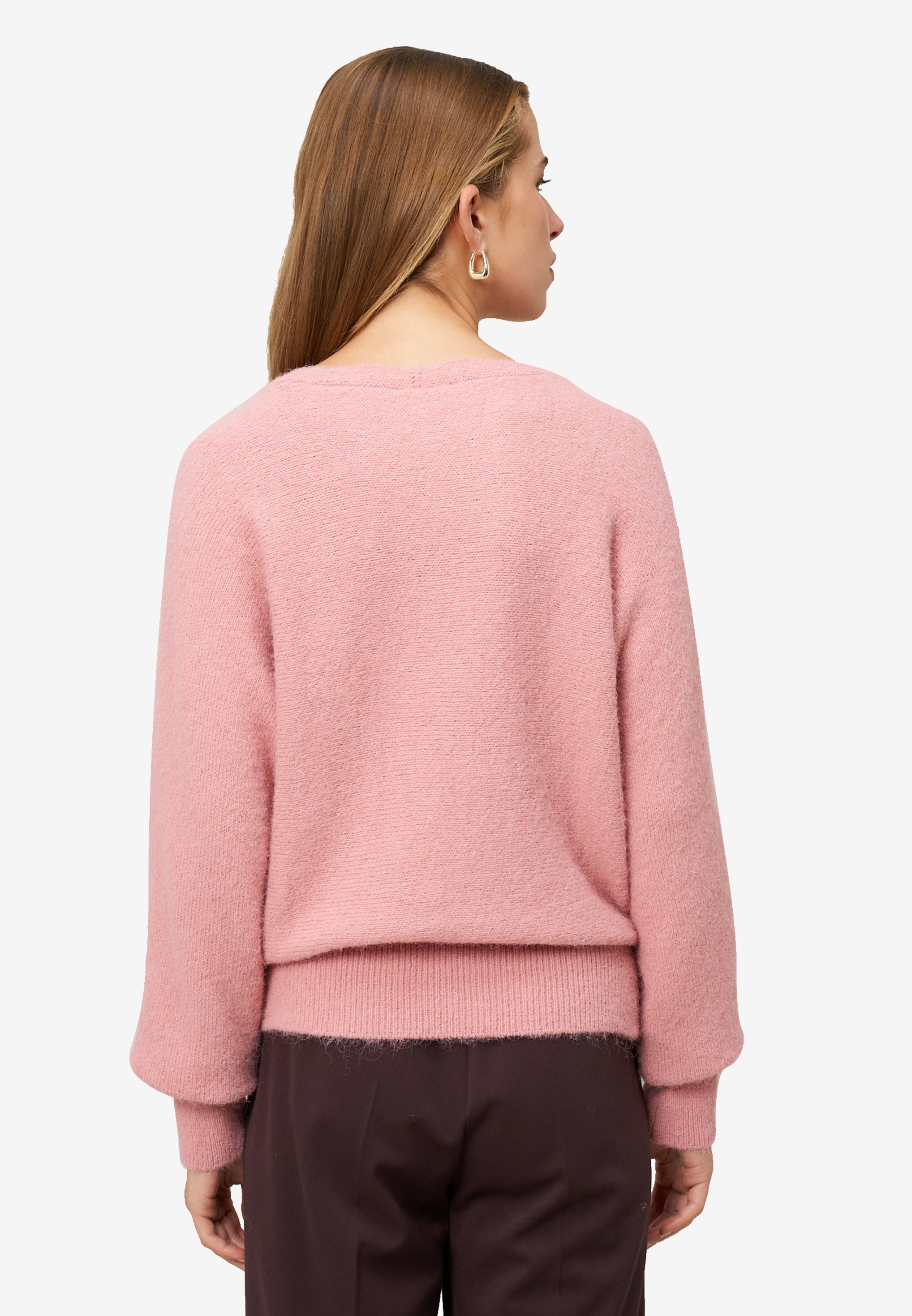Strickpullover - Boatneck Ausschnitt