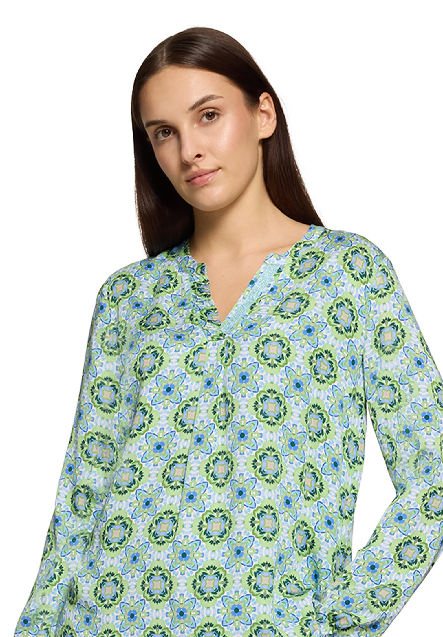 Blusenshirt - V-Neck