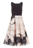 Cocktail Kleid - Scuba Oberteil