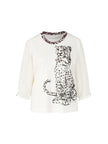Blusenshirt - Leo Print