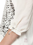 Blusenshirt - Leo Print