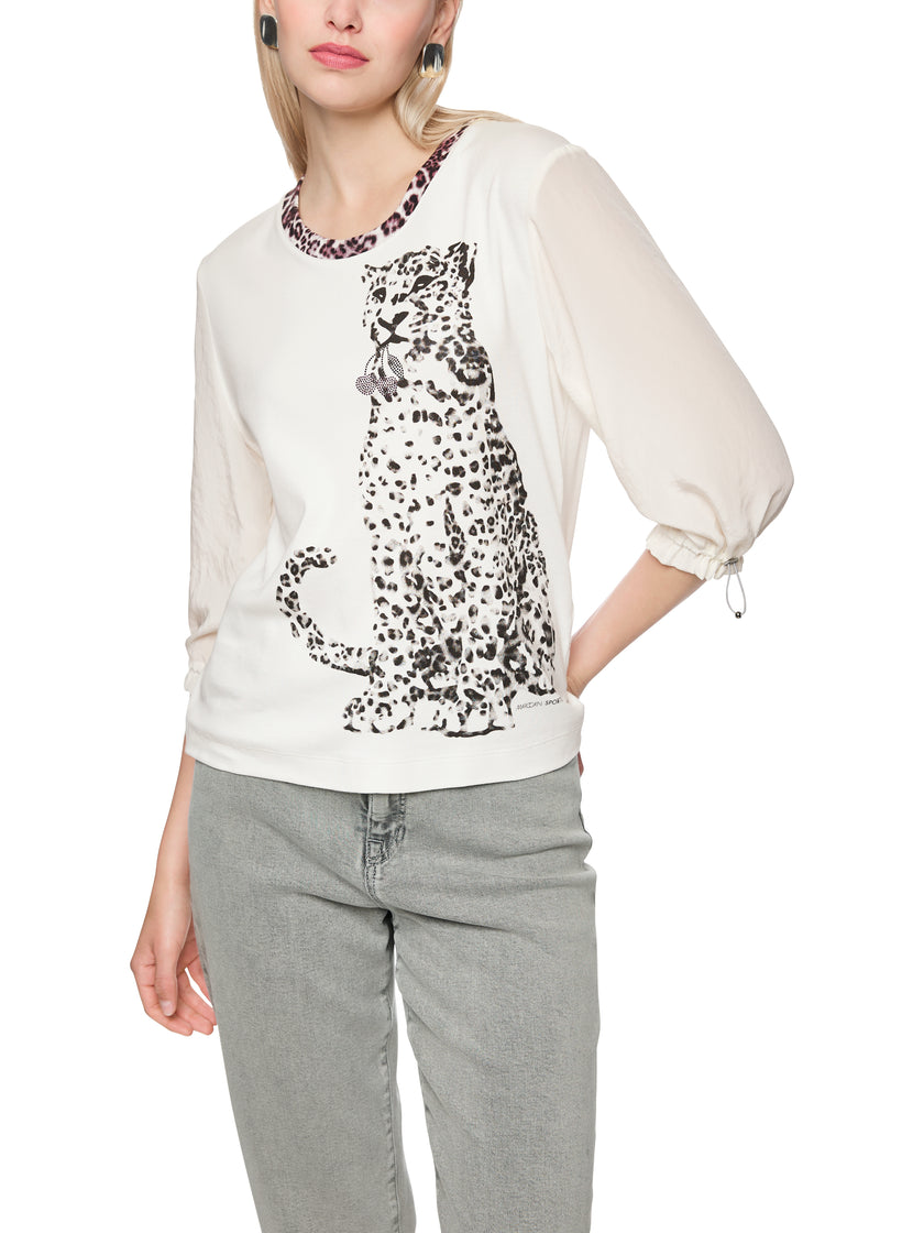 Blusenshirt - Leo Print