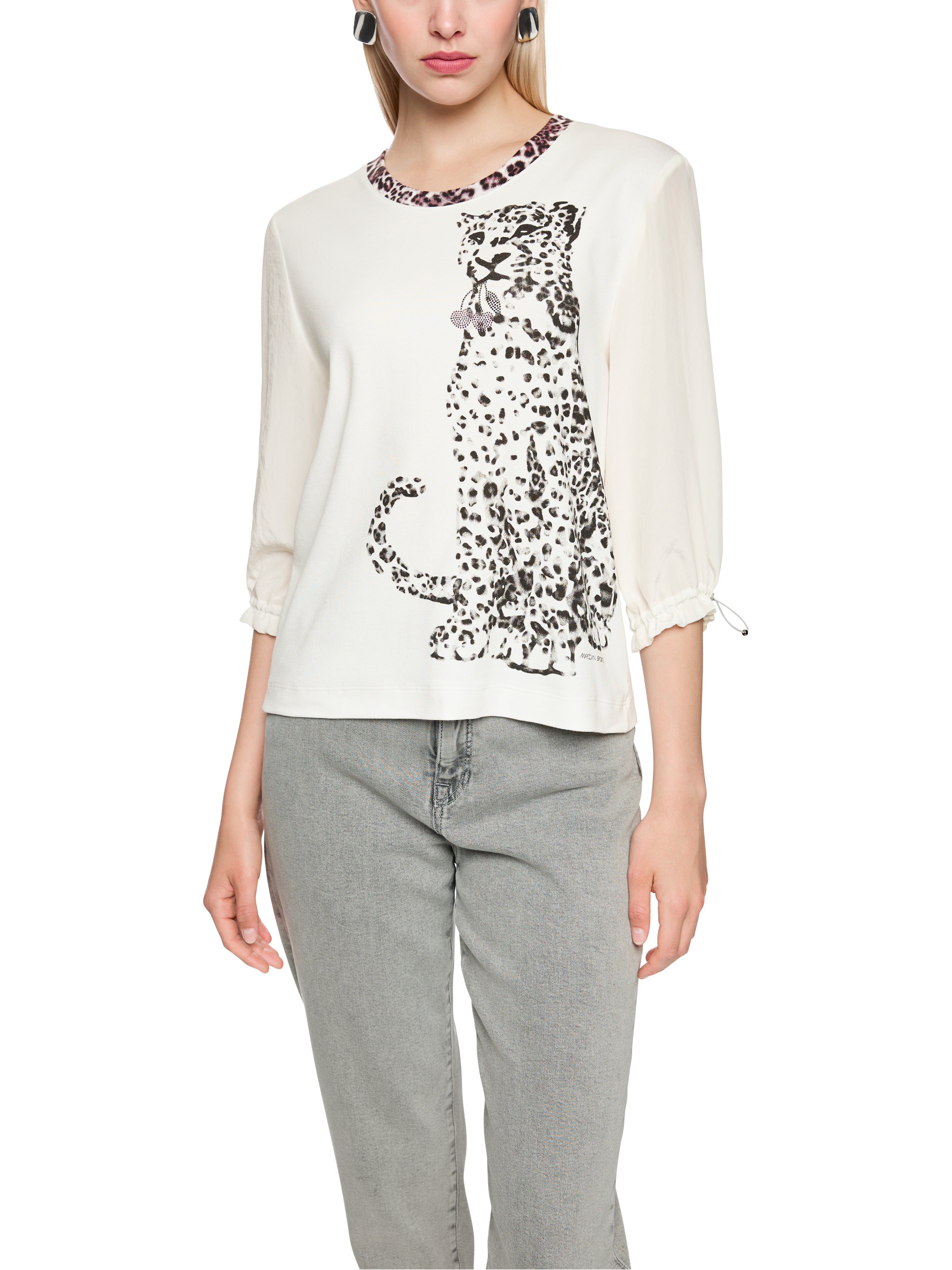 Blusenshirt - Leo Print
