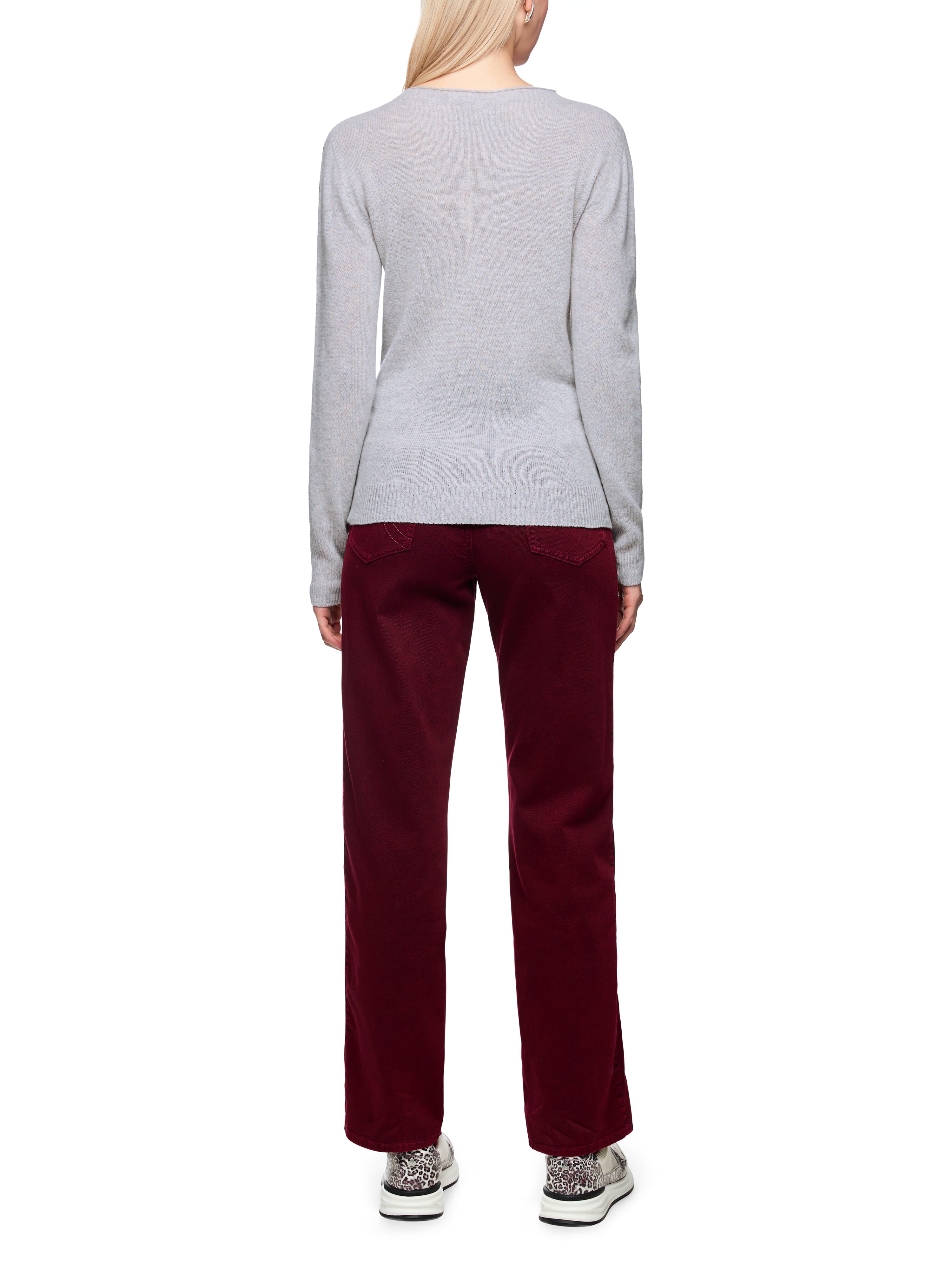 Feinstrickpullover - Animalprint