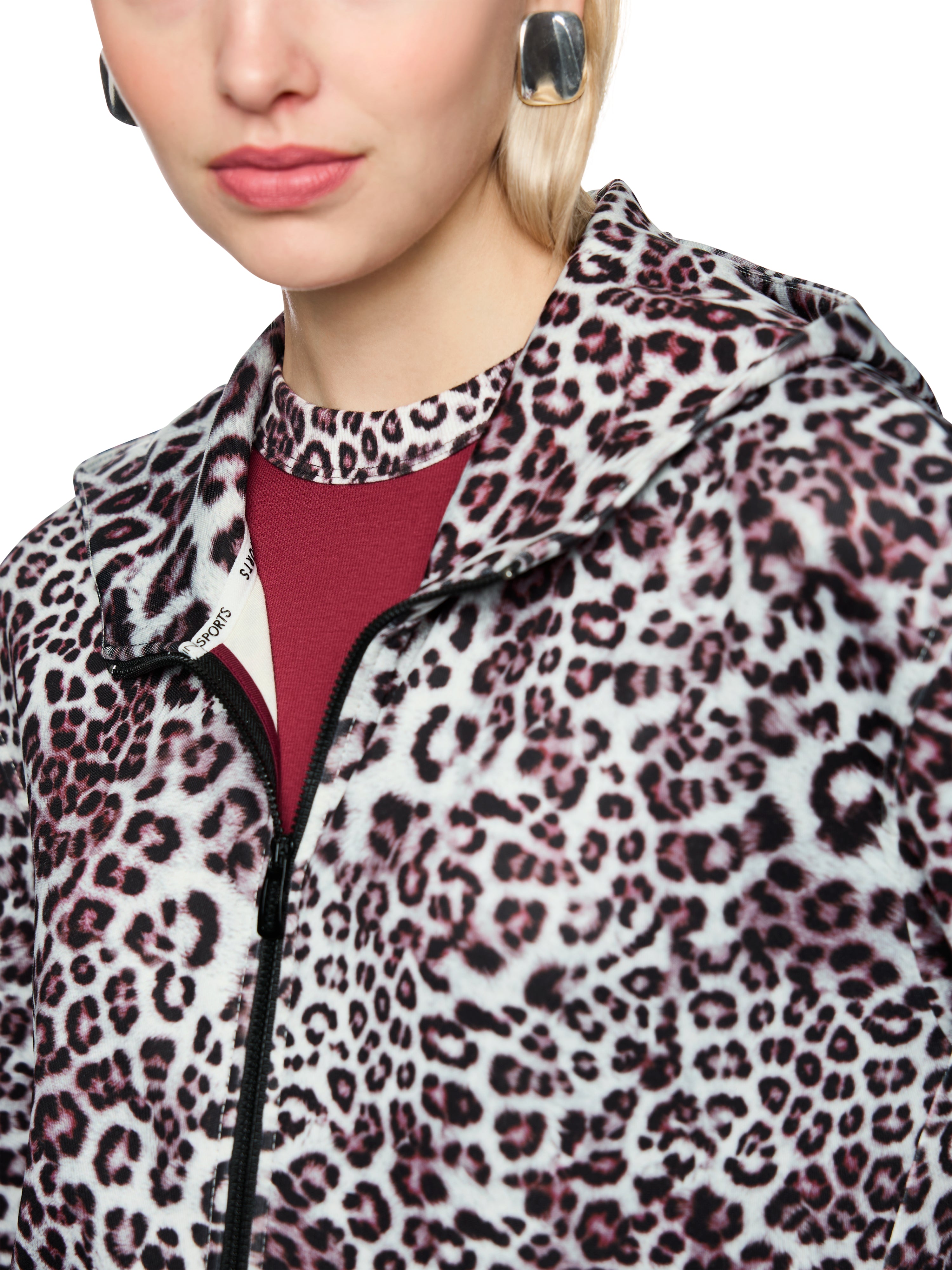 Sweatjacke -  Leo Print