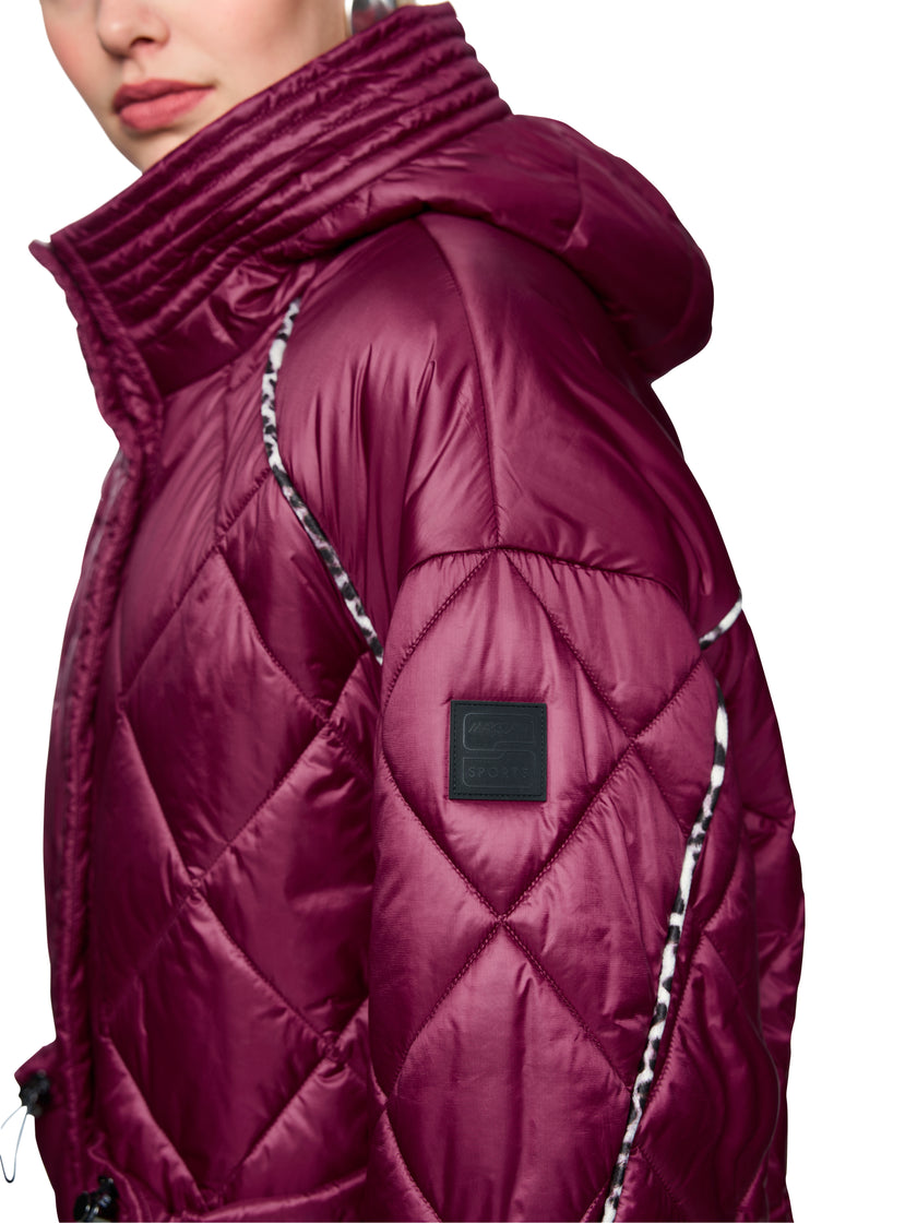 Steppjacke - Kapuze