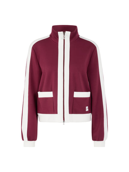 Sweatjacke - Stehkragen
