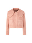 Jeansjacke - Oversize-Kragen