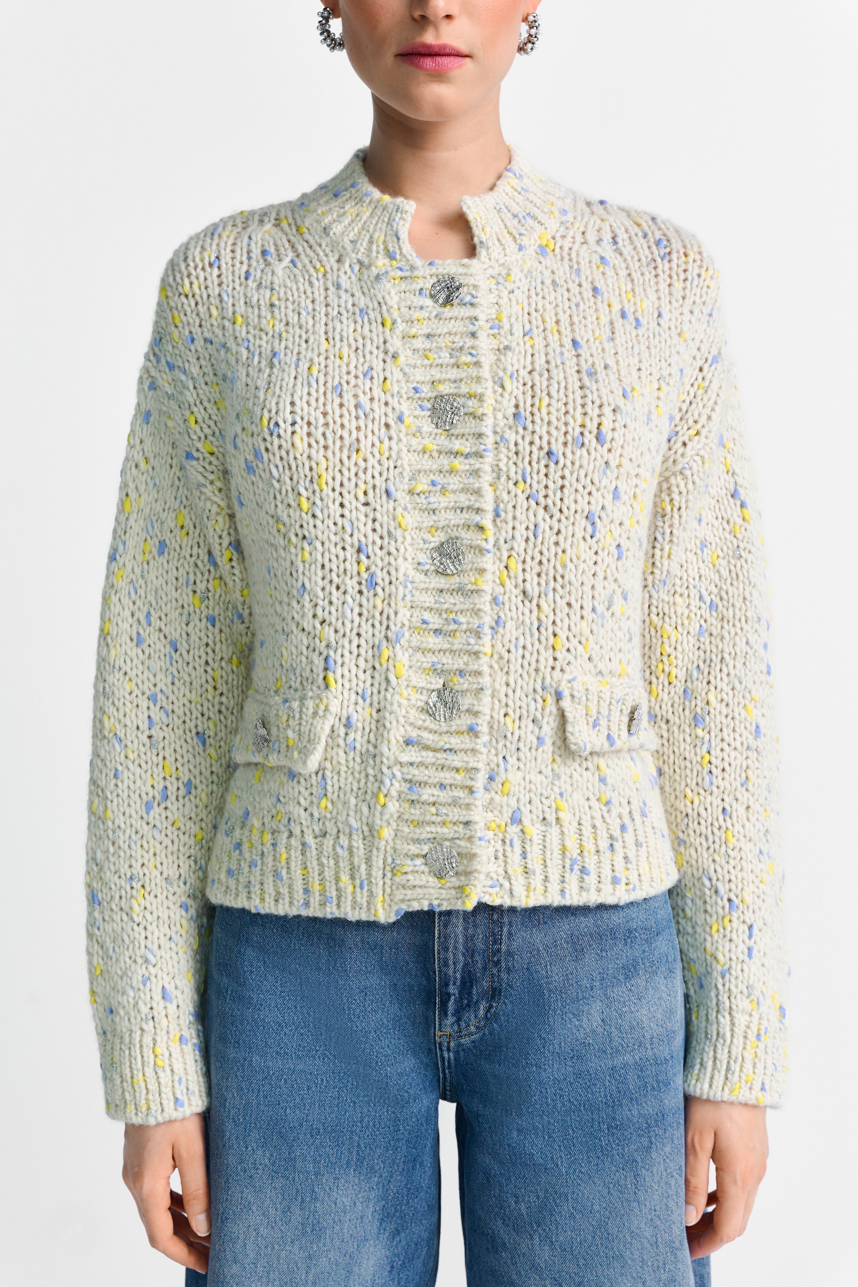 Cardigan - Grobstrick