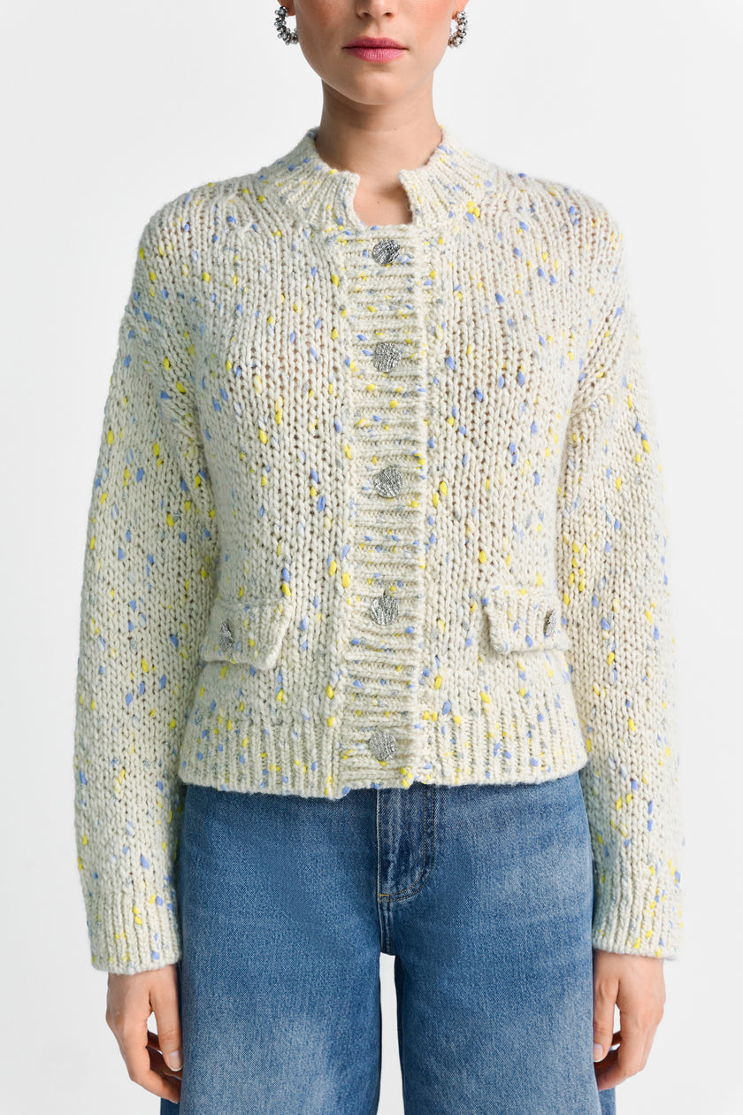 Cardigan - Grobstrick