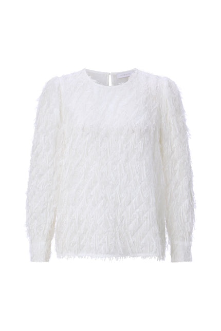 Bluse - Fransenbesatz