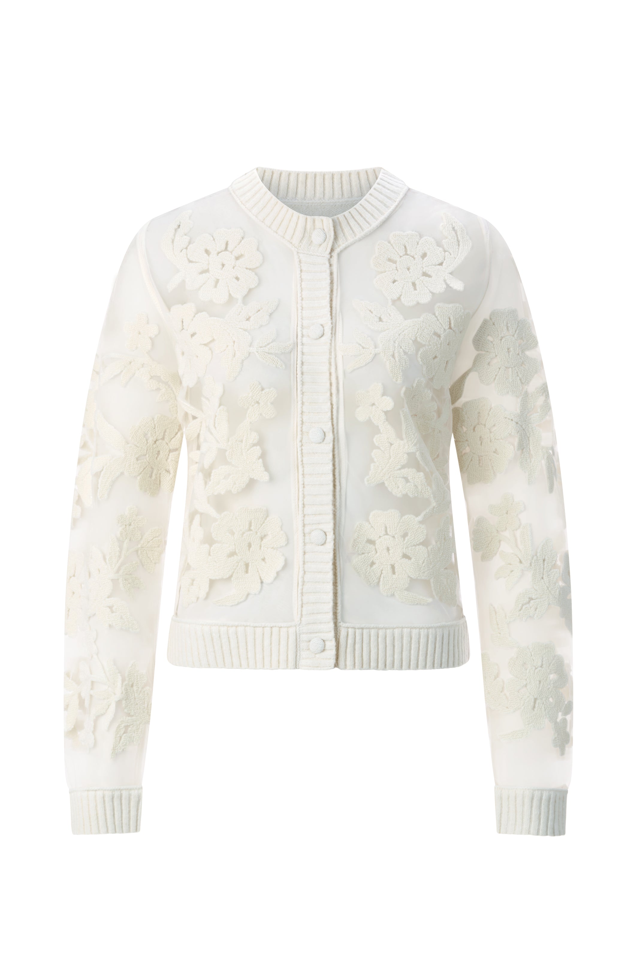 Strickjacke - Mesh