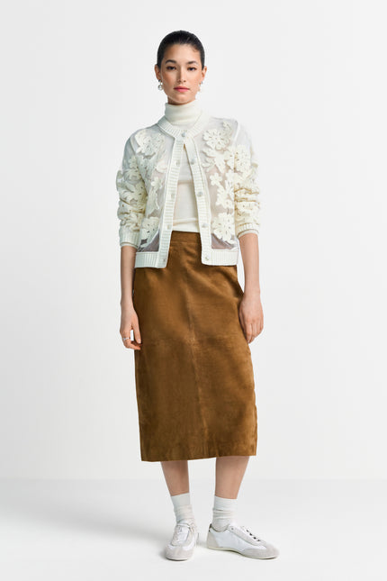Strickjacke - Mesh