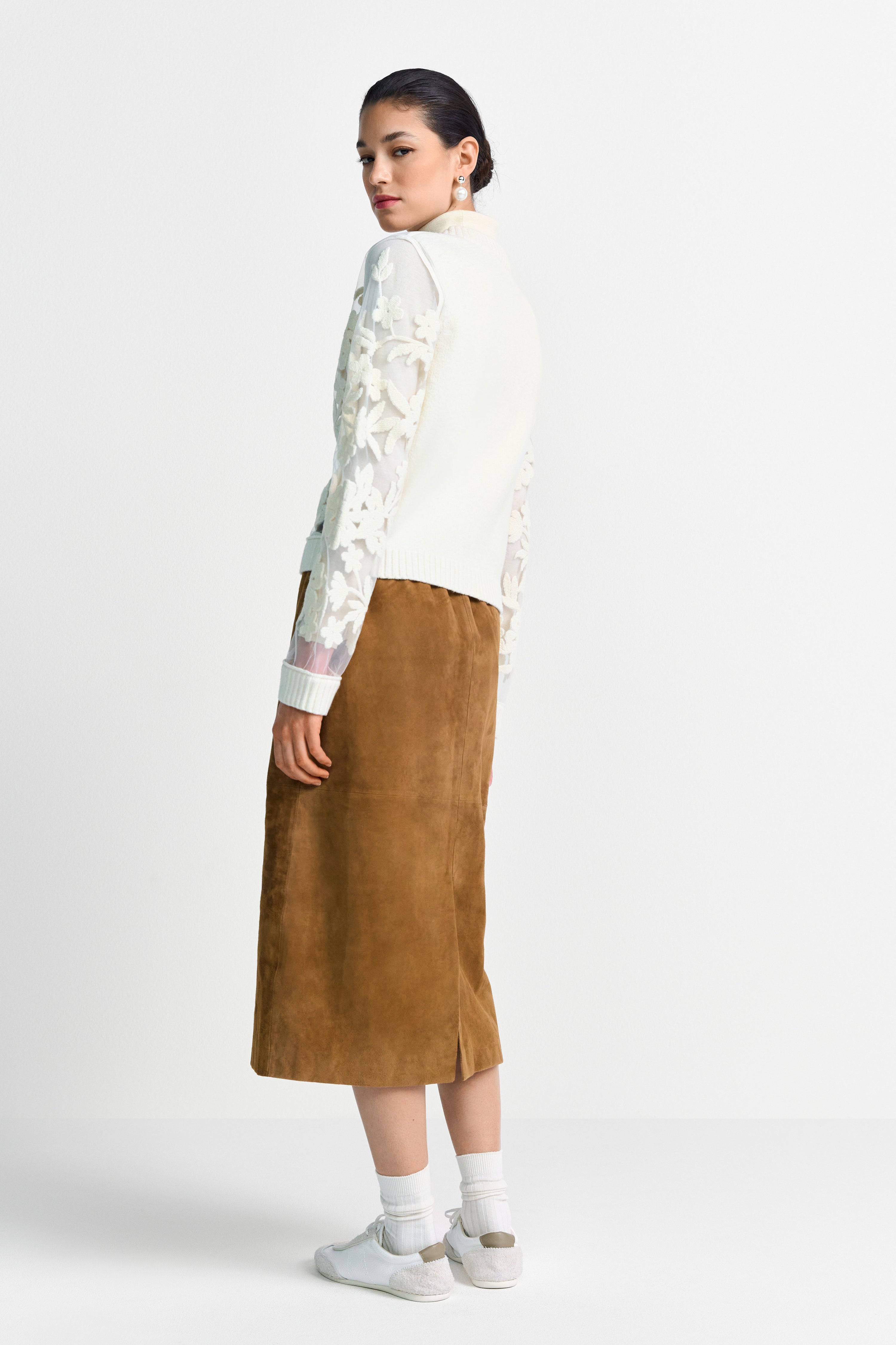 Strickjacke - Mesh