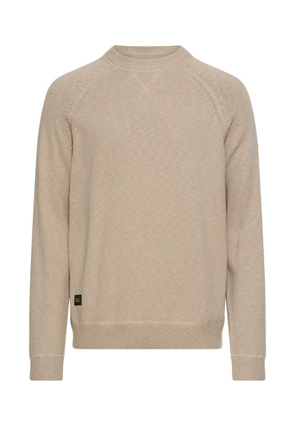 Strickpullover - Rundhalsausschnitt