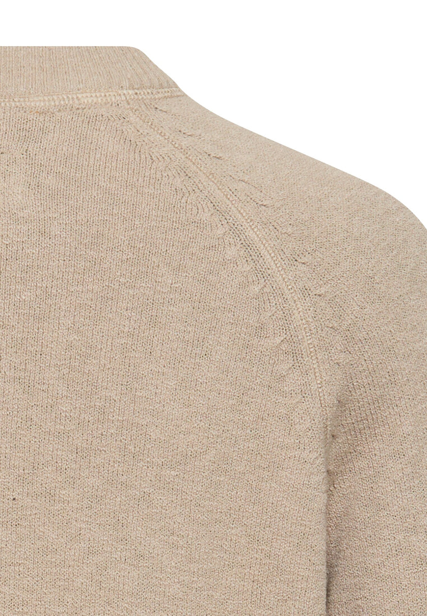 Strickpullover - Rundhalsausschnitt