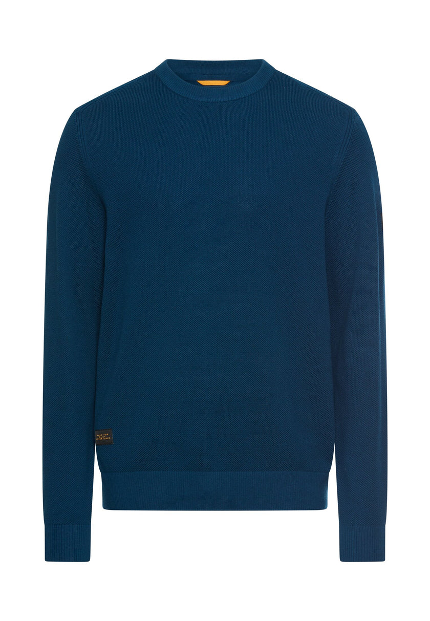 Strickpullover - Rundhalsausschnitt