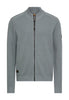 Strickjacke - Stehkragen