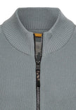 Strickjacke - Stehkragen