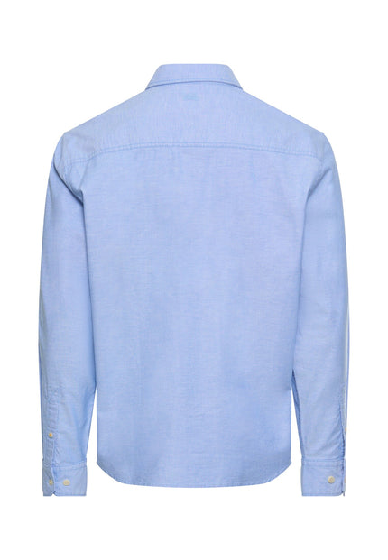 Langarmhemd - Button Down Kragen
