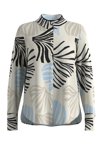 Hemdbluse - Alloverprint
