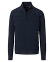 Strickjacke - Materialmix