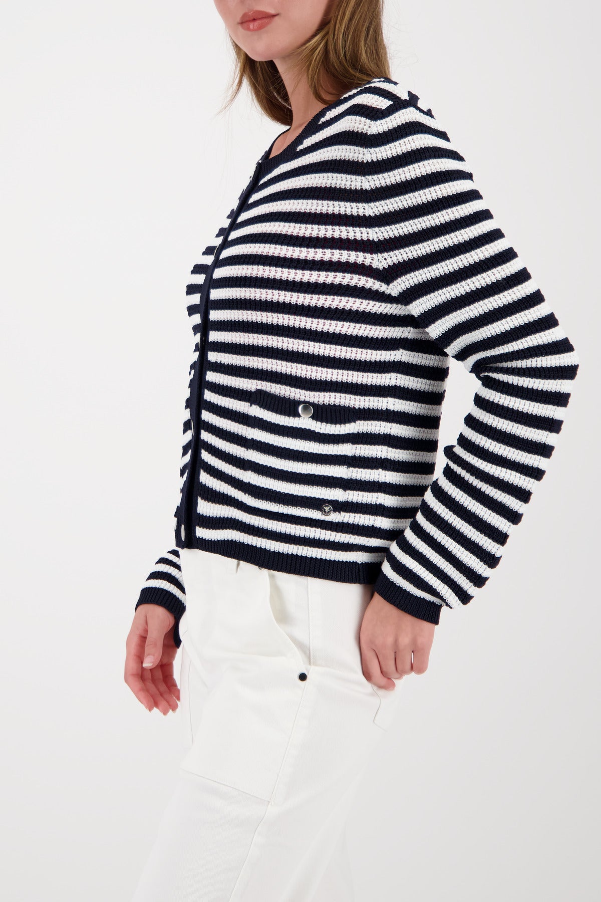 Strickjacke - Streifen