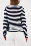 Strickjacke - Streifen