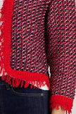 Strickjacke - Tweed