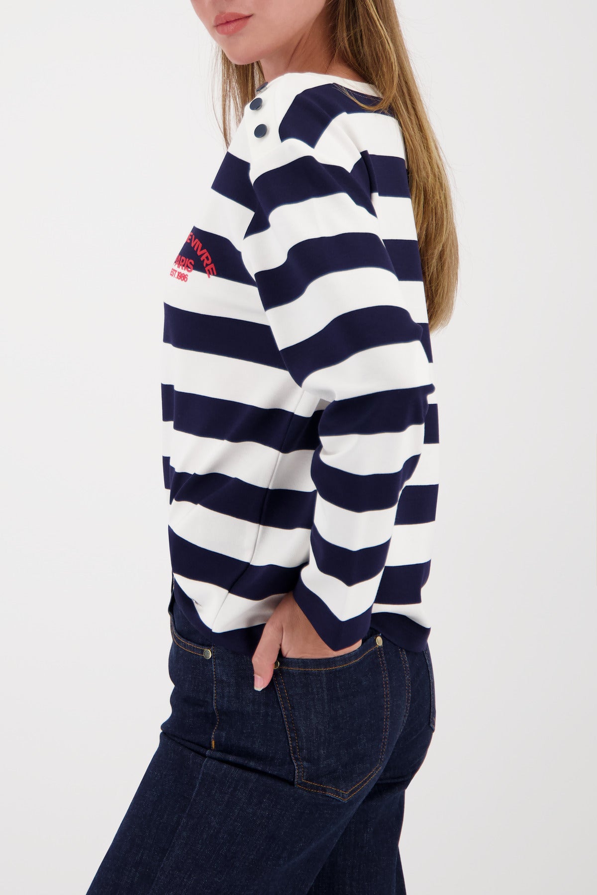 Sweatshirt - Streifen