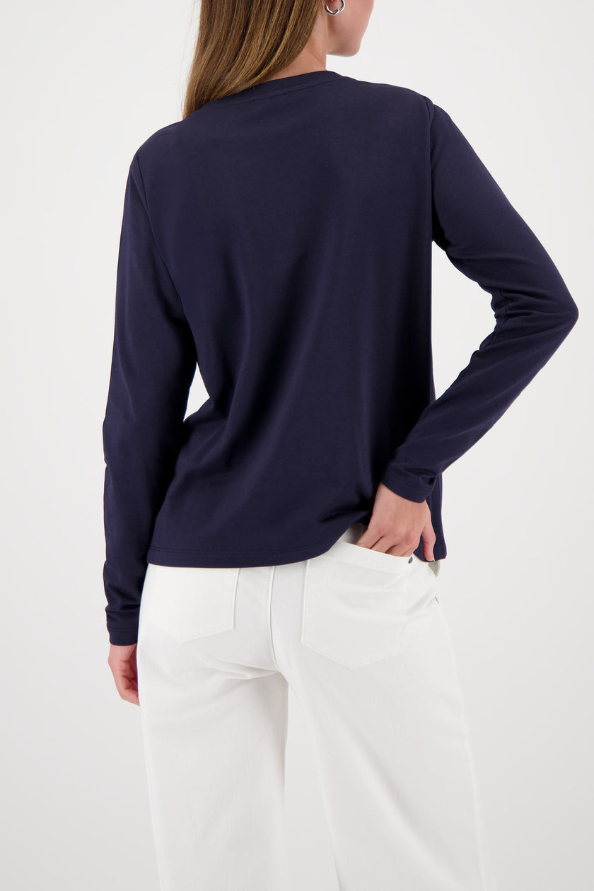 Langarmshirt - Strasssteine