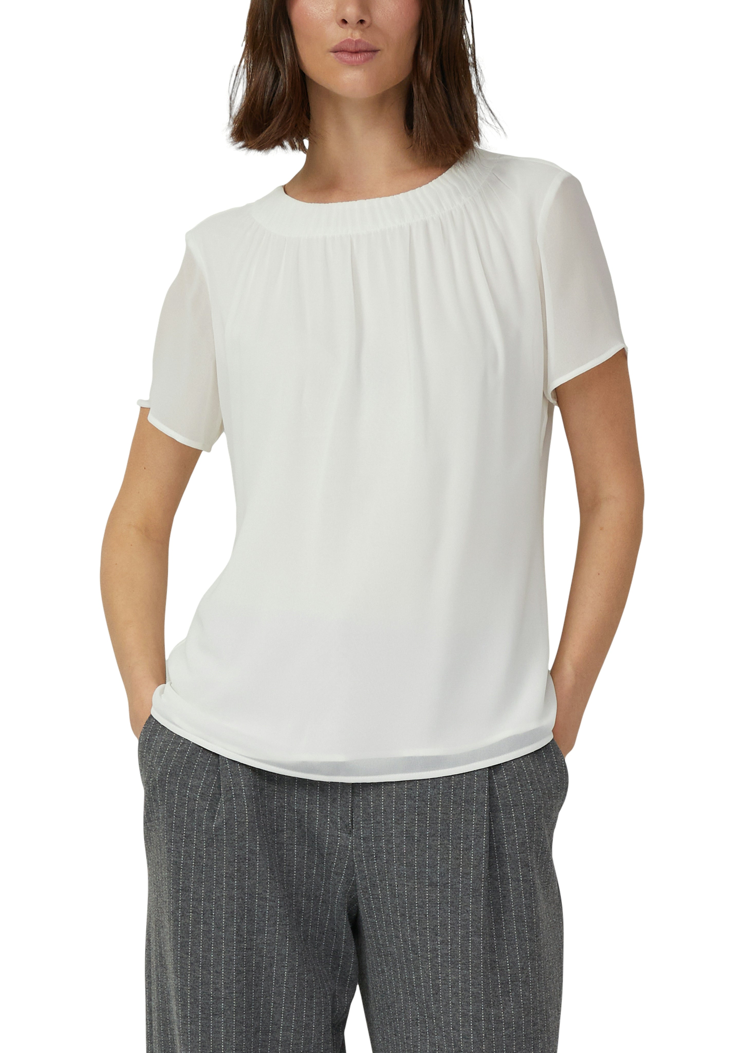 Bluse - Raffung