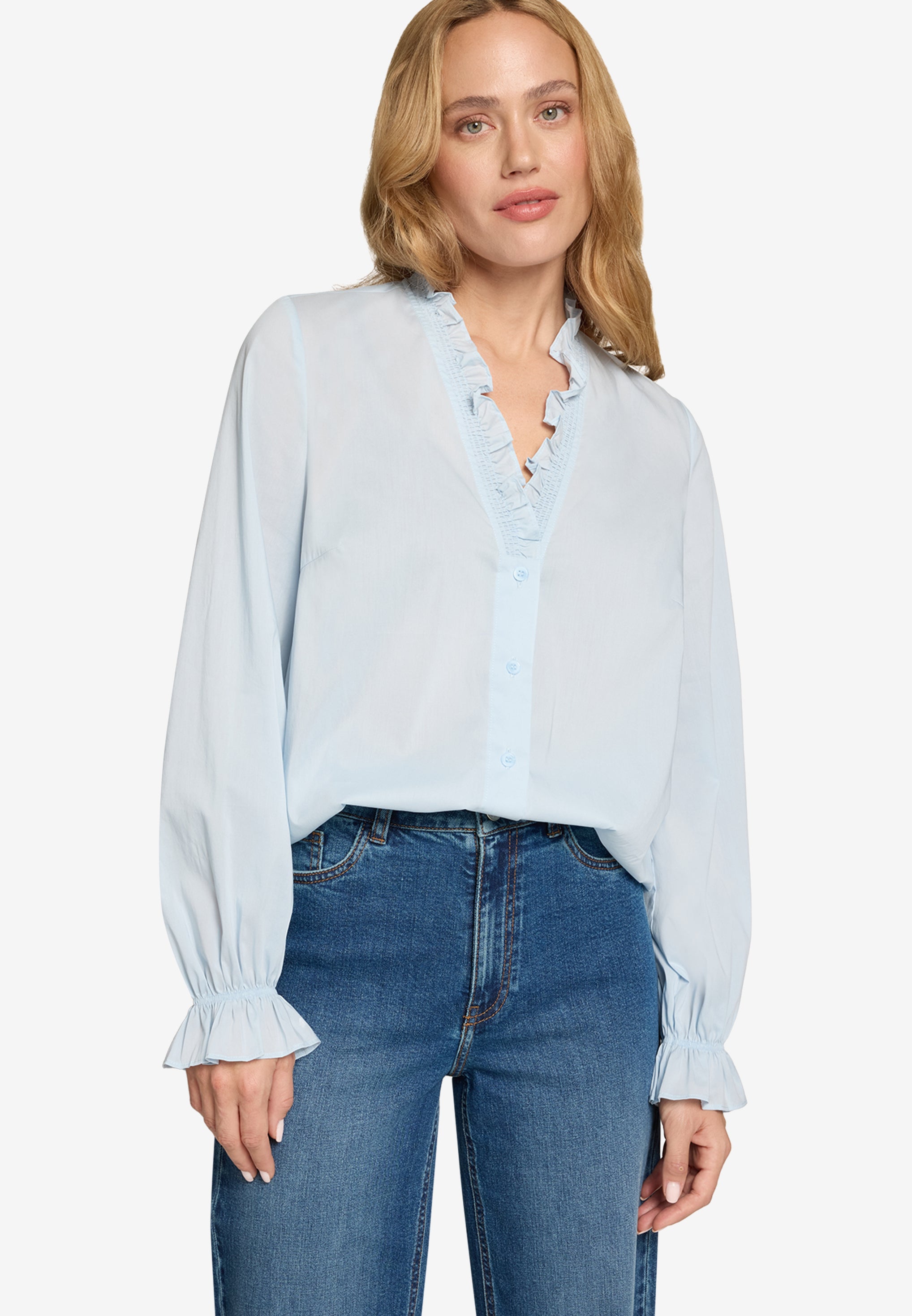 Bluse - Rüschen