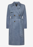 Trenchcoat -  Lederoptik