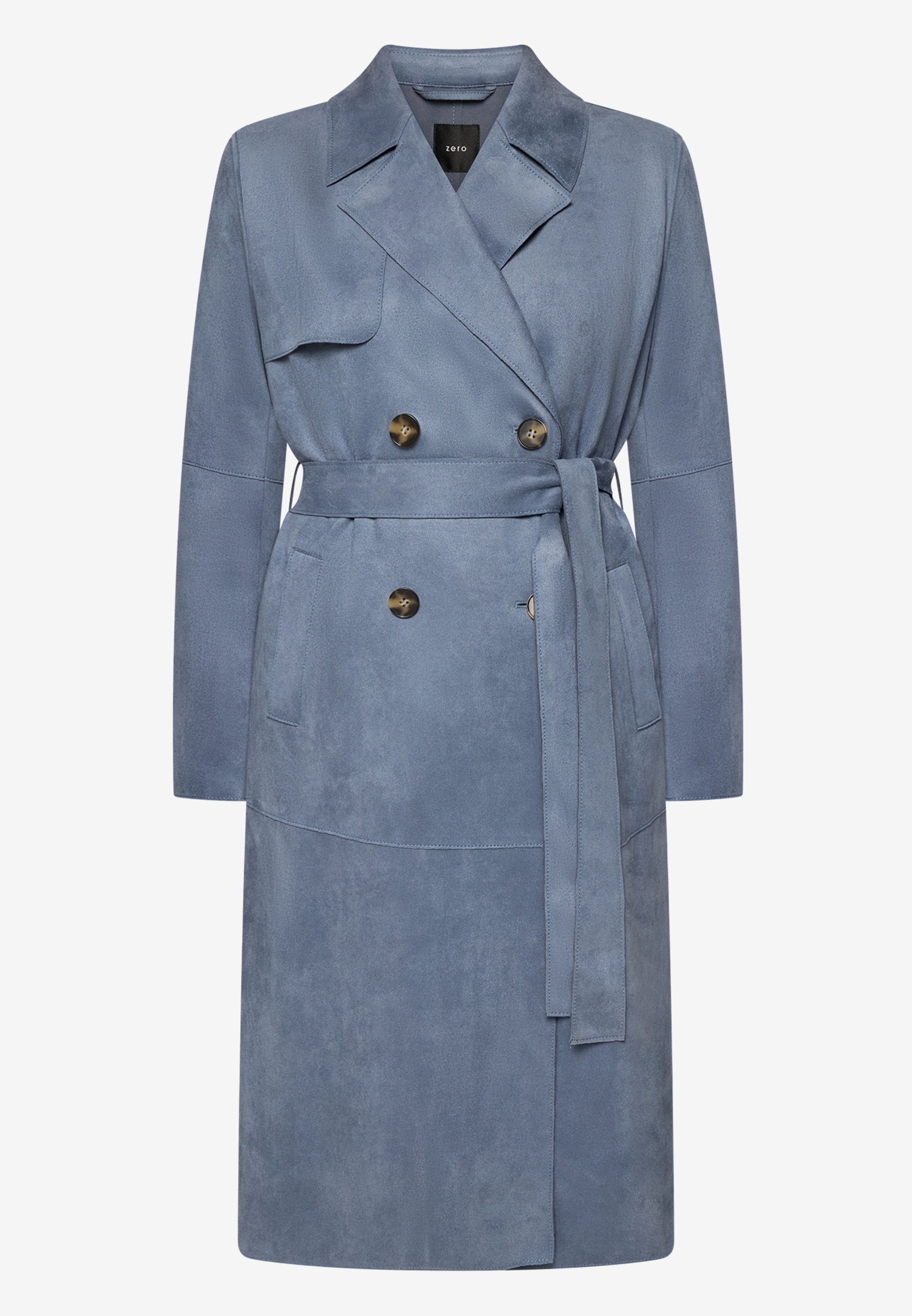 Trenchcoat -  Lederoptik