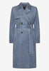 Trenchcoat -  Lederoptik